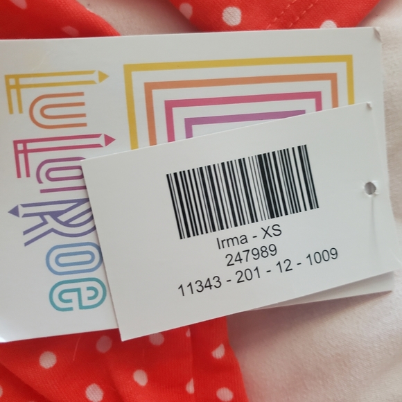 Nwt LulaRoe Irma - Picture 3 of 4